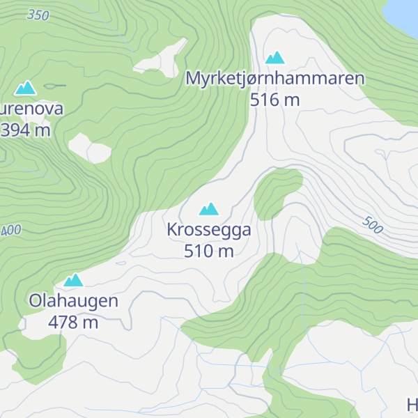 Map of Krossegga