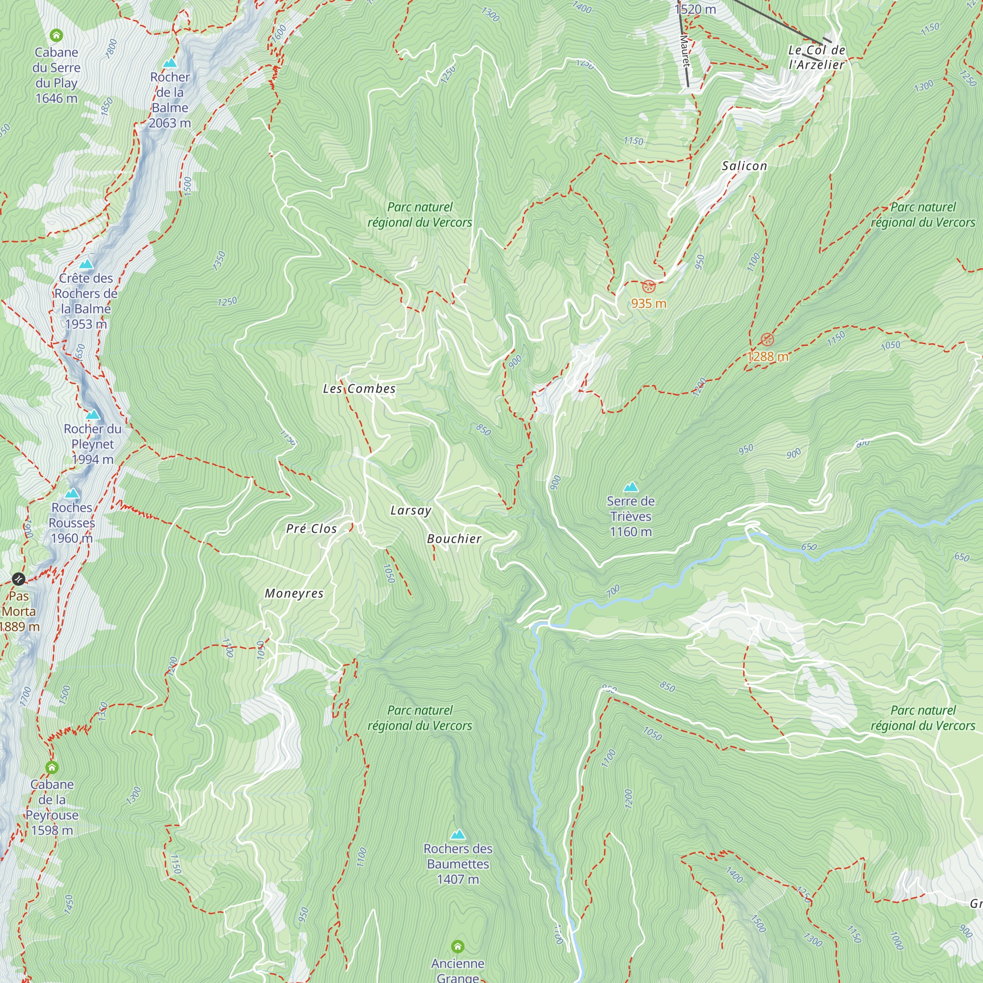 Sautelaire map