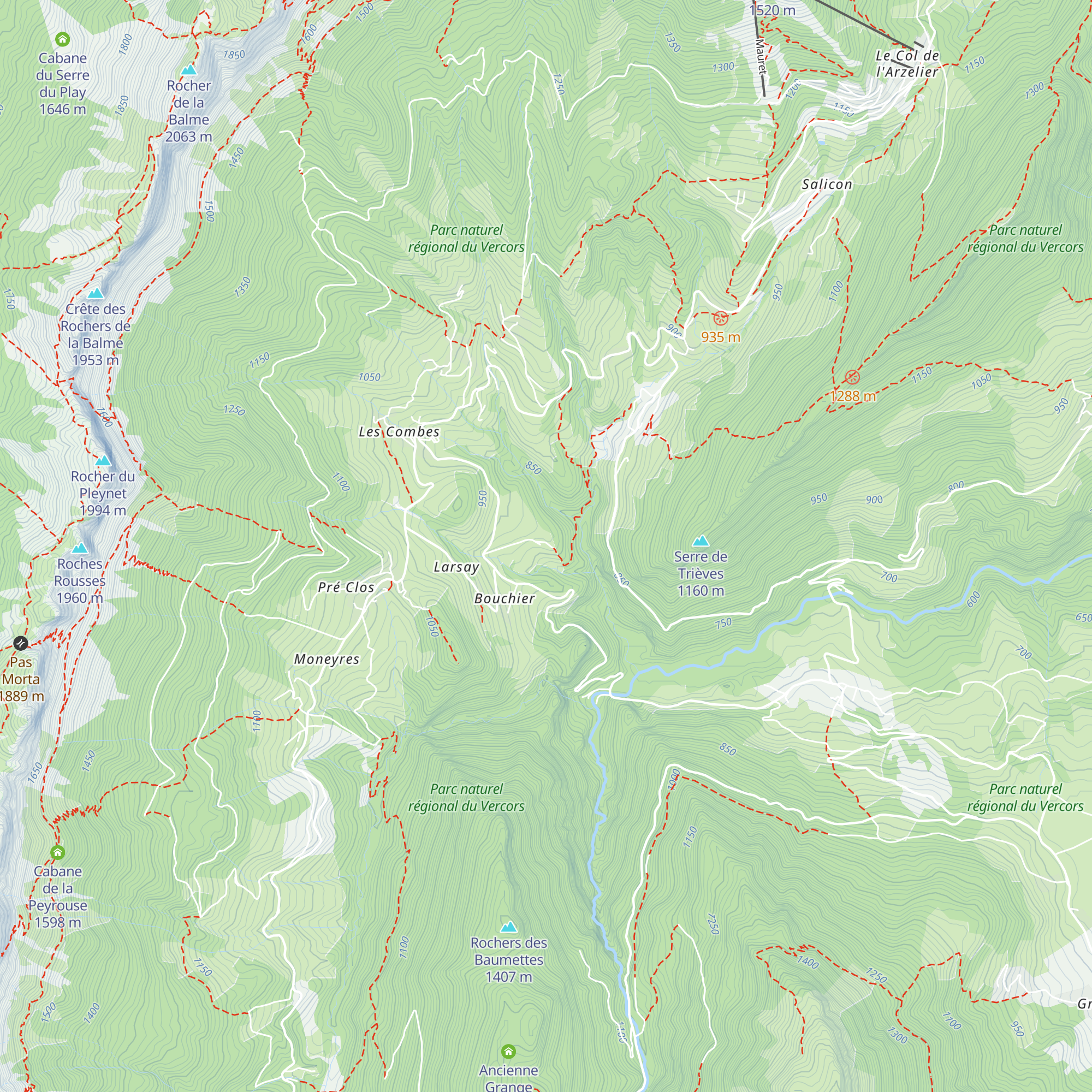 Sautelaire map