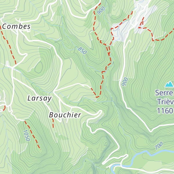 Map of Sautelaire