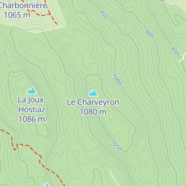 Map of Le Charveyron