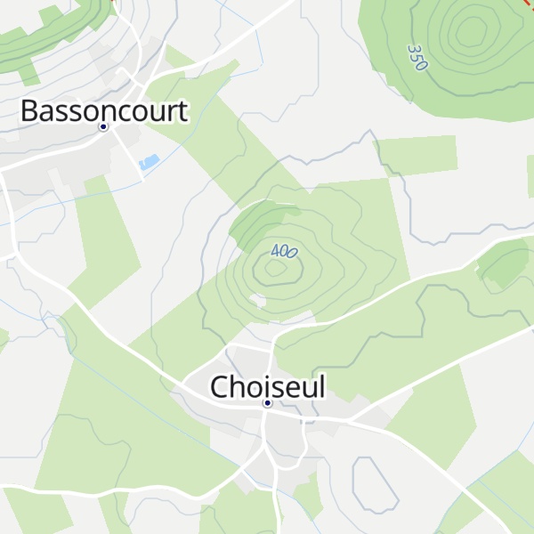 Map of Côte Saint-Nicolas