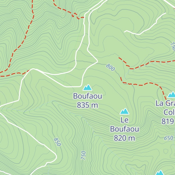 Map of Boufaou
