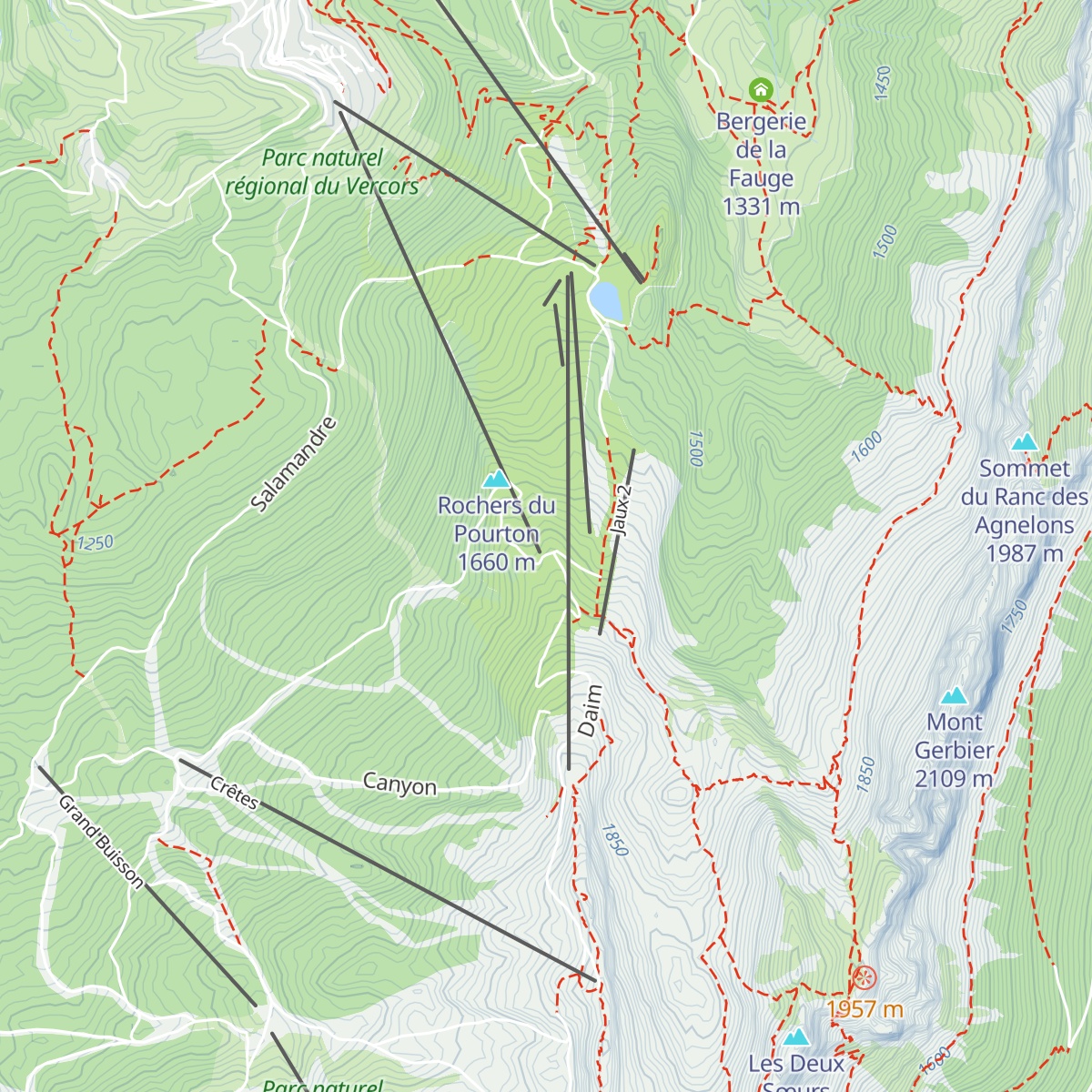 Altitude 2000 map