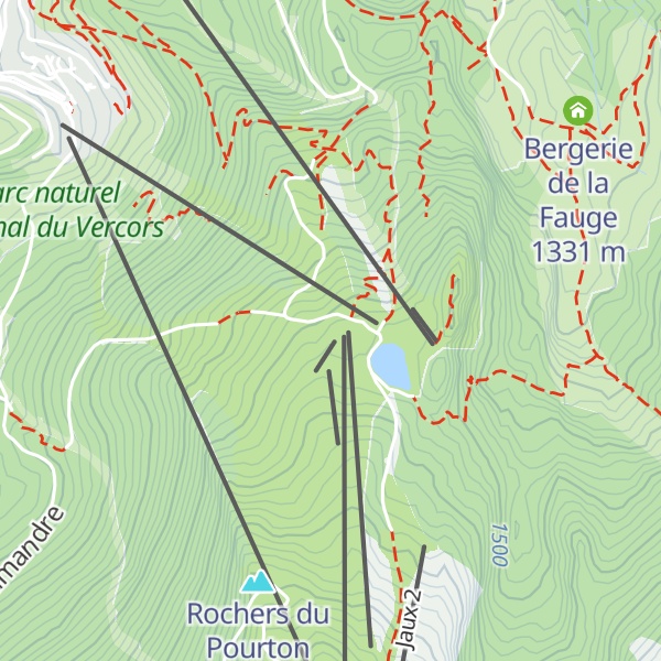 Map of Le Pré des Preys