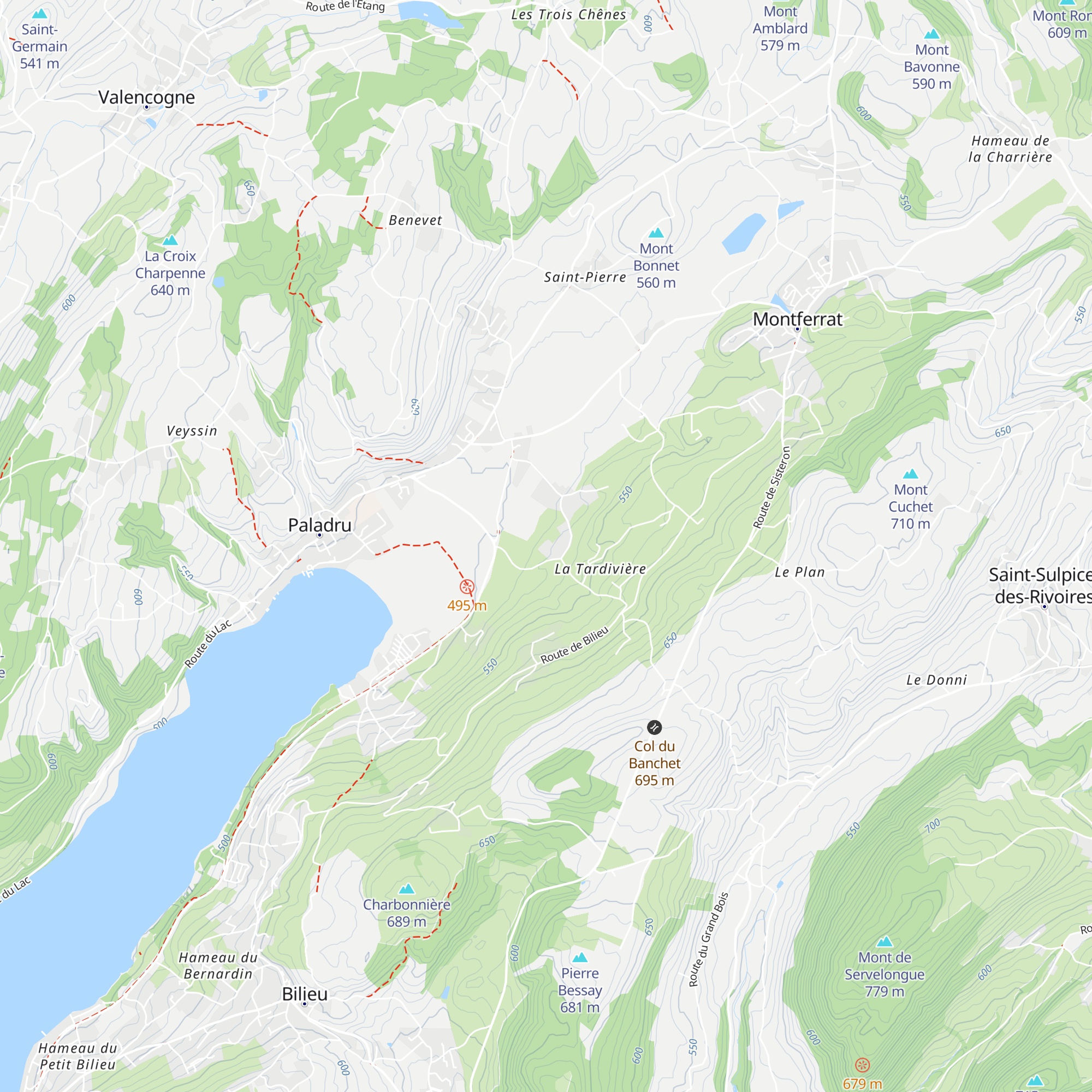 Gîte de la Marinière map