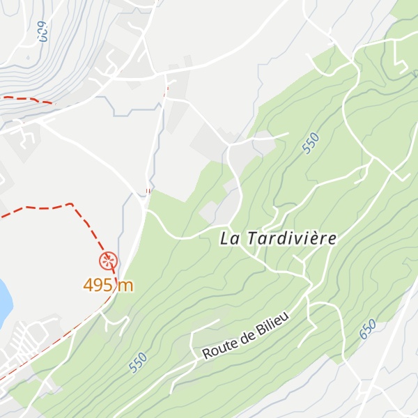 Map of Gîte de la Marinière