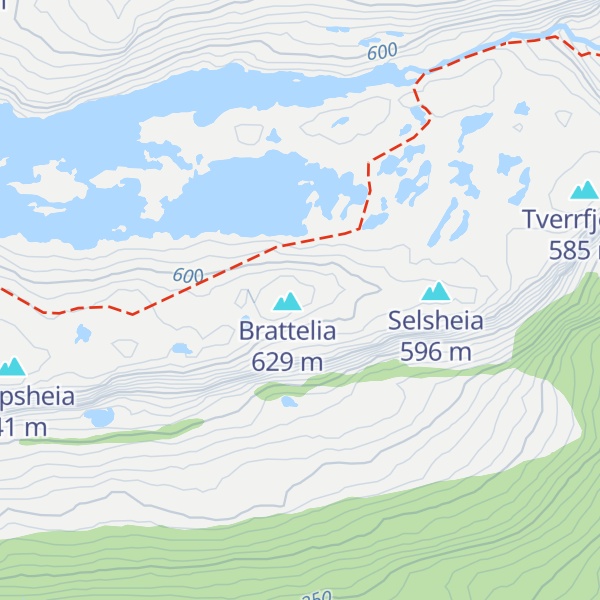 Map of Øykjesteinane