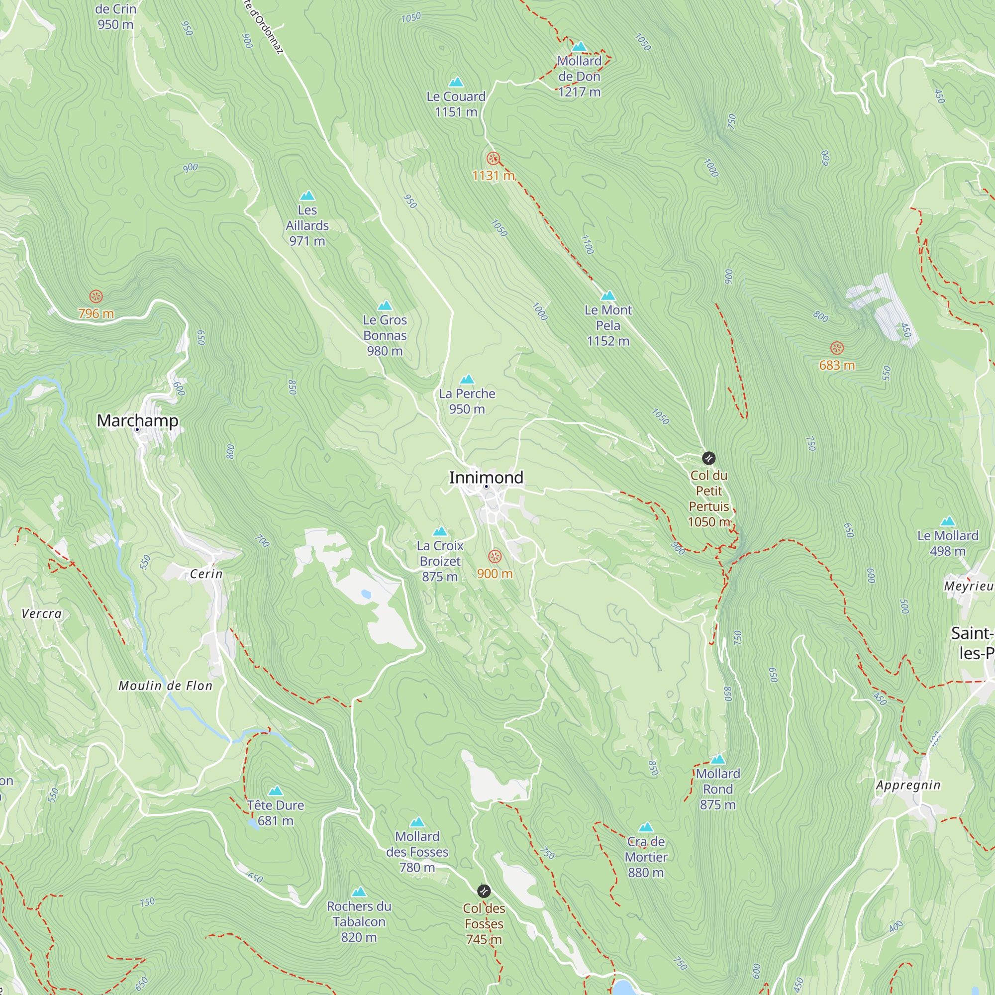 Gîte d'étape communal map