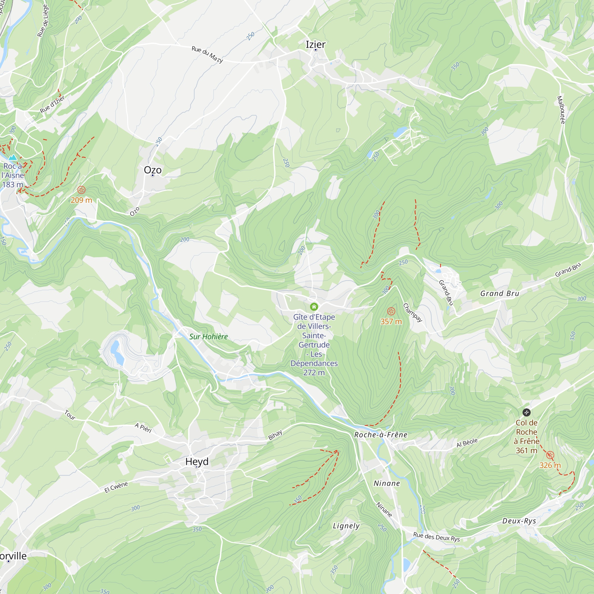Gîte d'Etape de Villers-Sainte-Gertrude - Le Bovet map