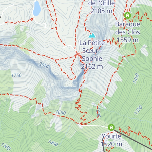 Map of La Grande Sœur Agathe