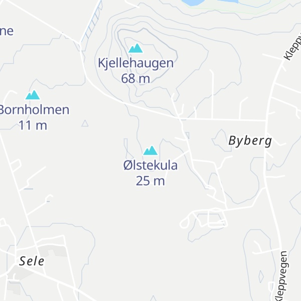 Map of Ølstekula