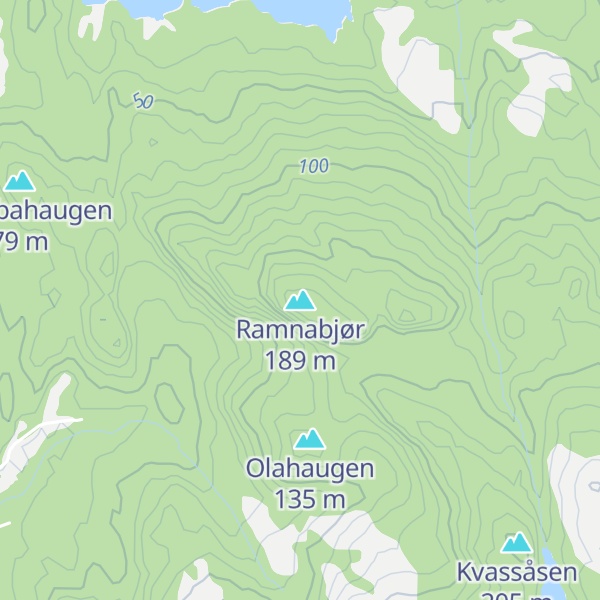 Map of Ramnabjør