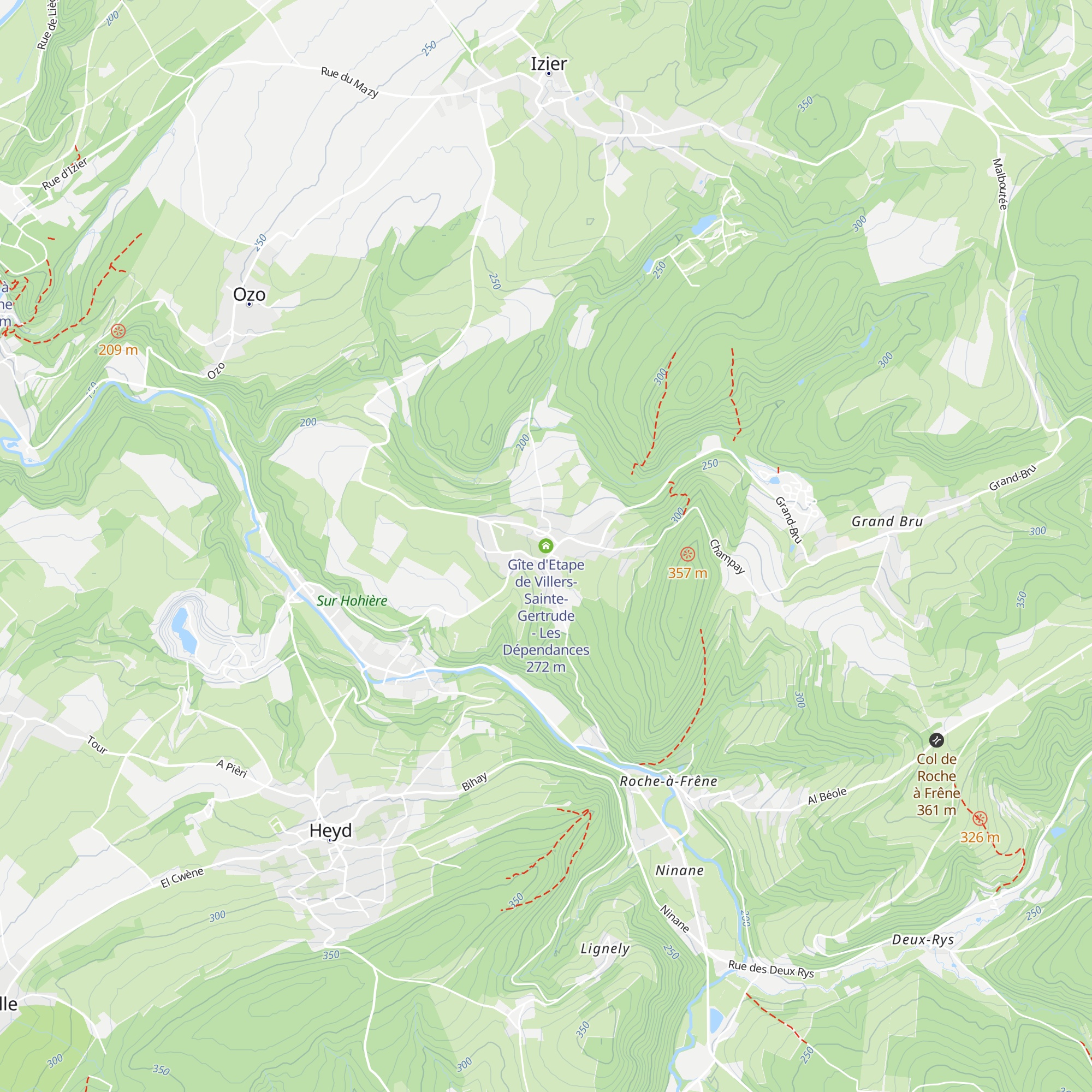 Gîte d'Etape de Villers-Sainte-Gertrude - Les Dépendances map