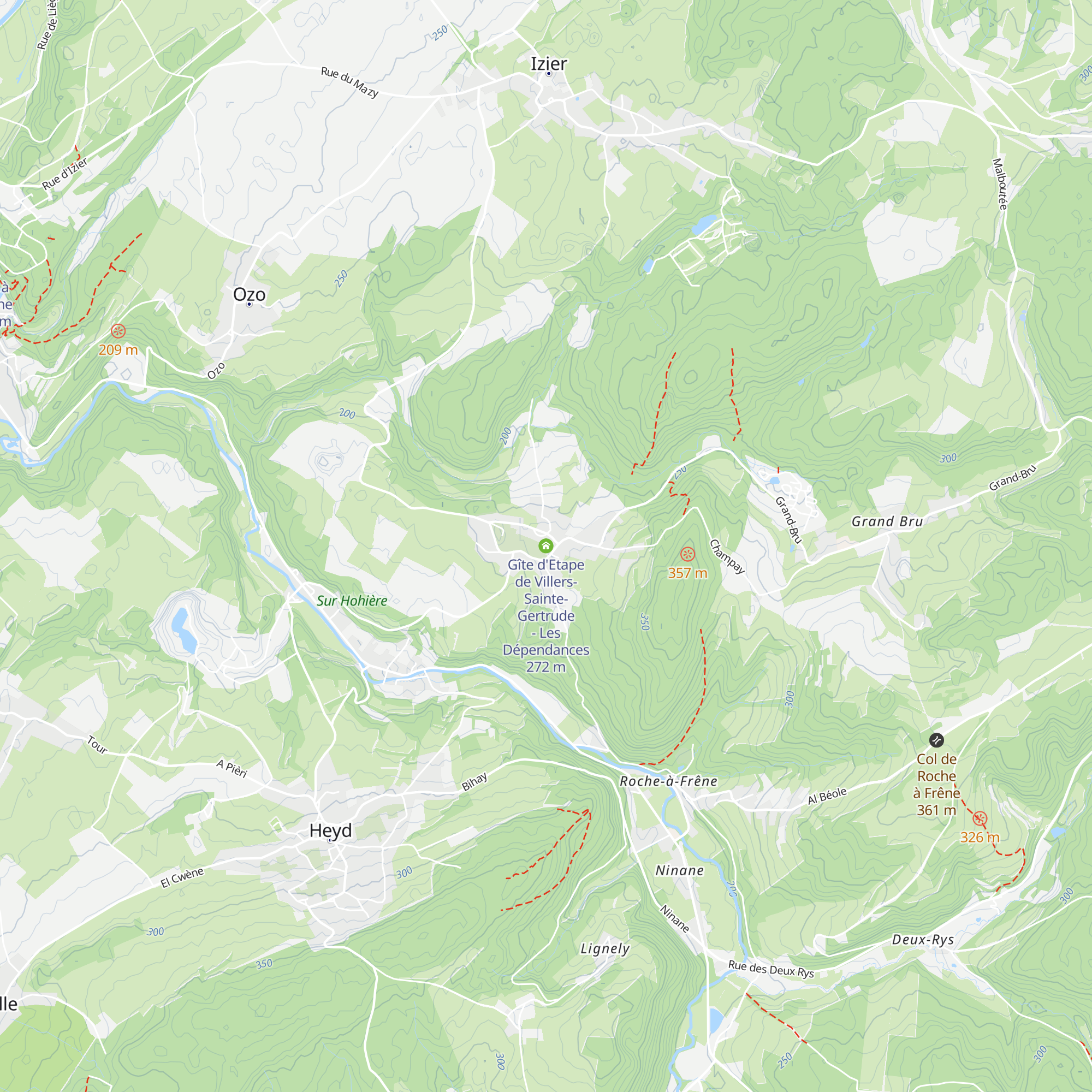 Gîte d'Etape de Villers-Sainte-Gertrude - Les Dépendances map