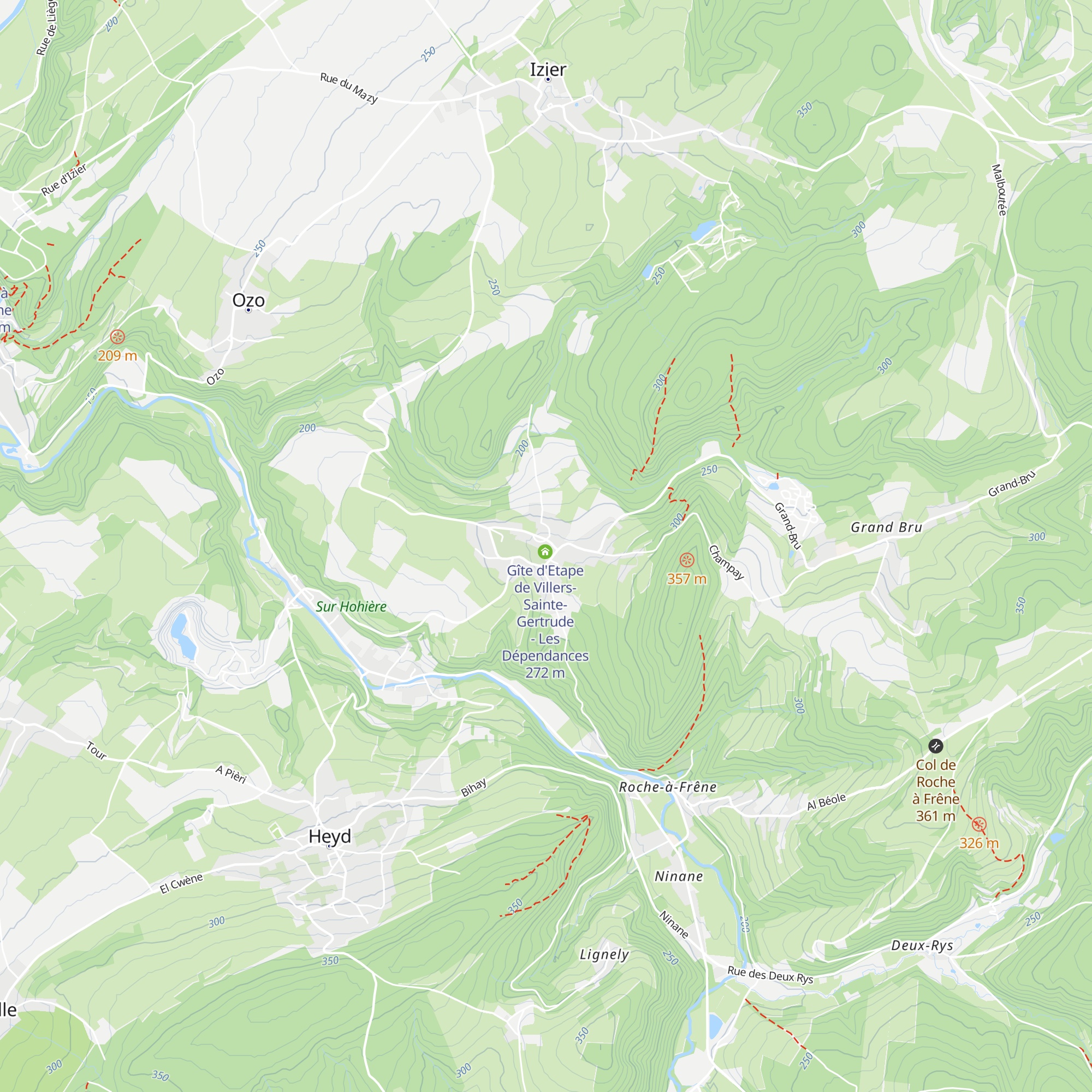 Gîte d'Etape de Villers-Sainte-Gertrude - La Ferme map