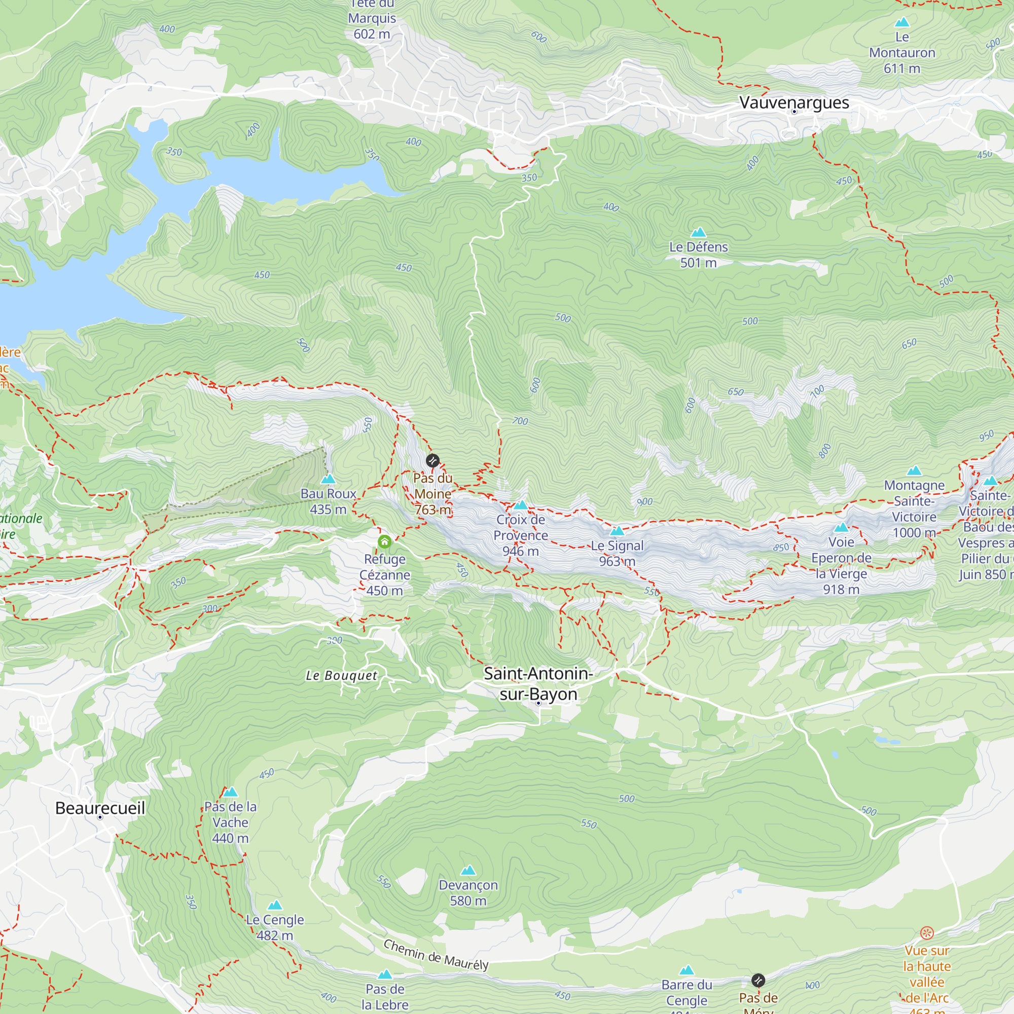 Ancienne vigie map