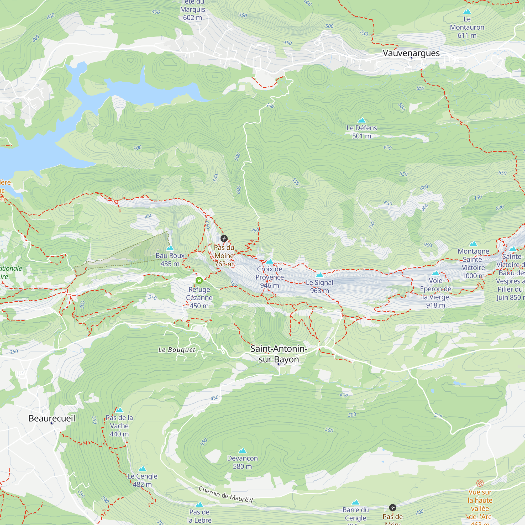 Ancienne vigie map
