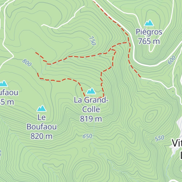Map of La Grand-Colle