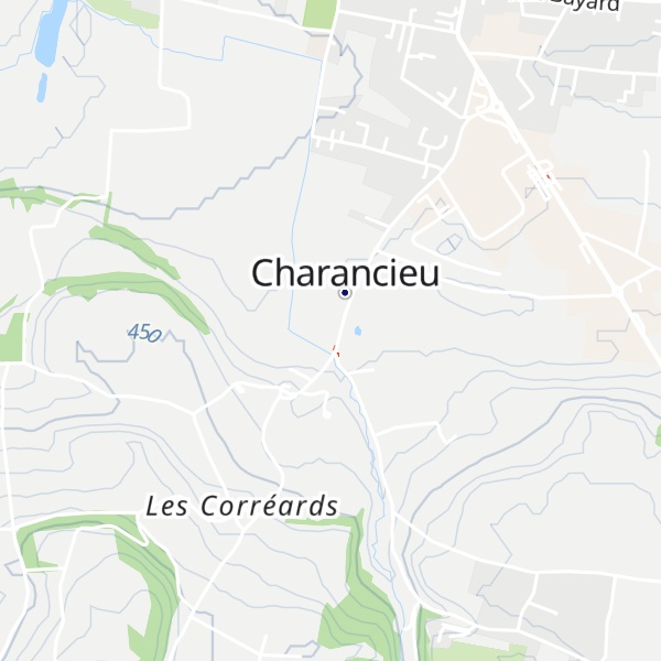 Map of Gîte de france les deux ânes