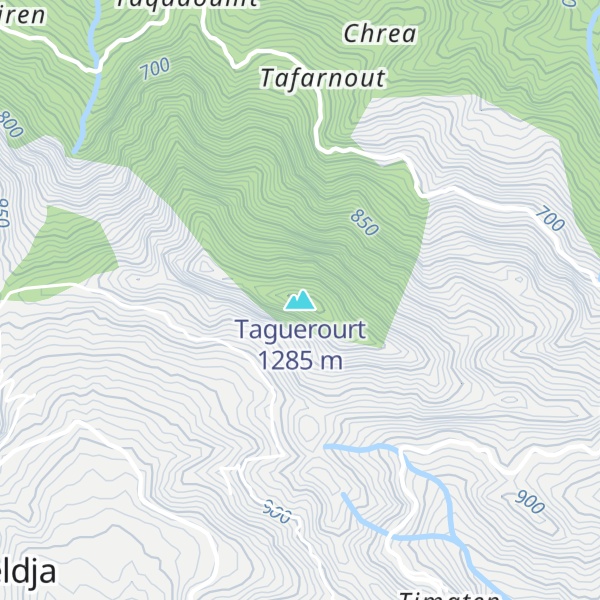 Map of Taguerourt