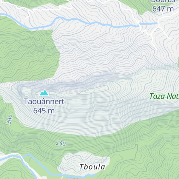 Map of Taouennart