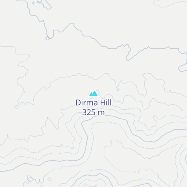 Map of Dirma Hill