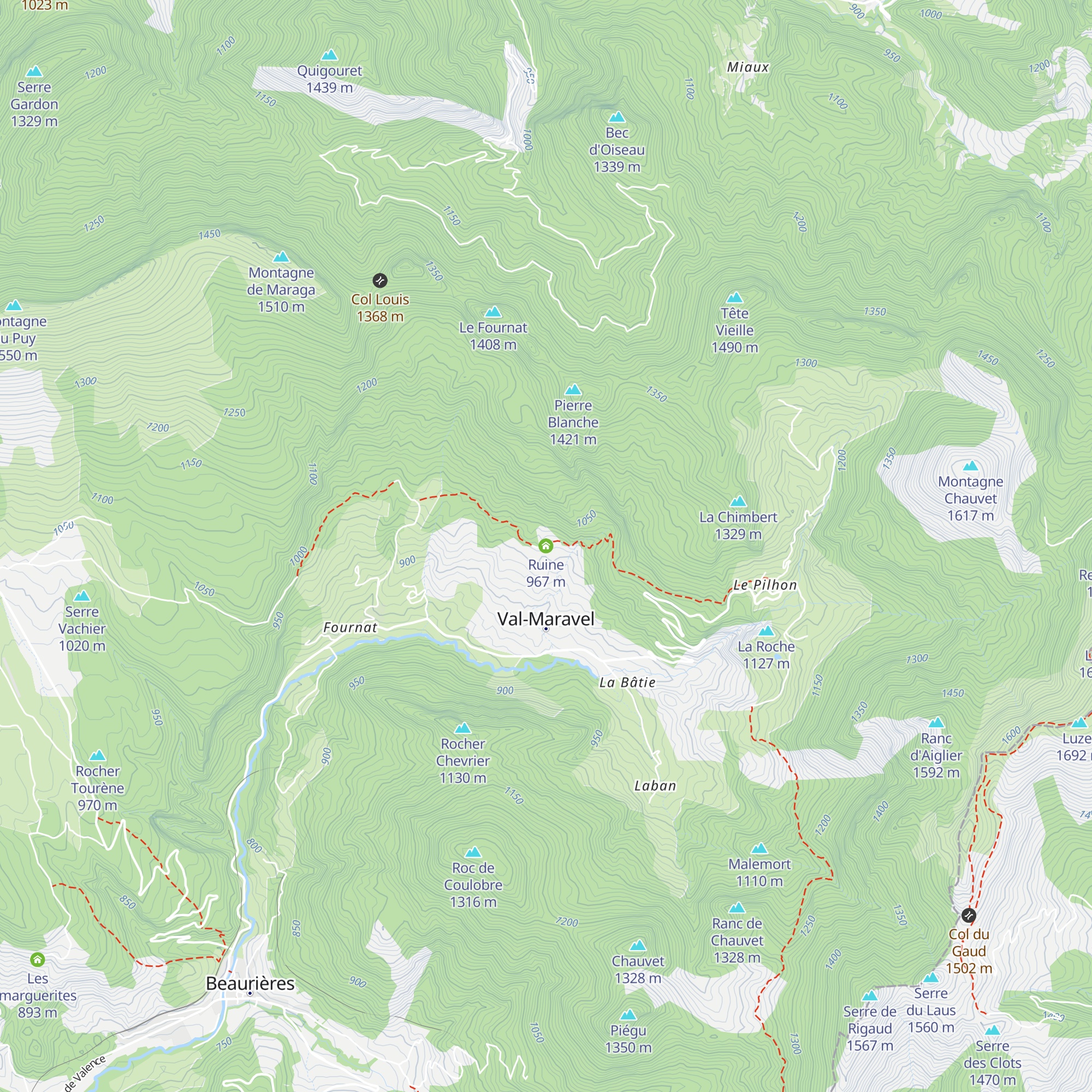 Ruine map