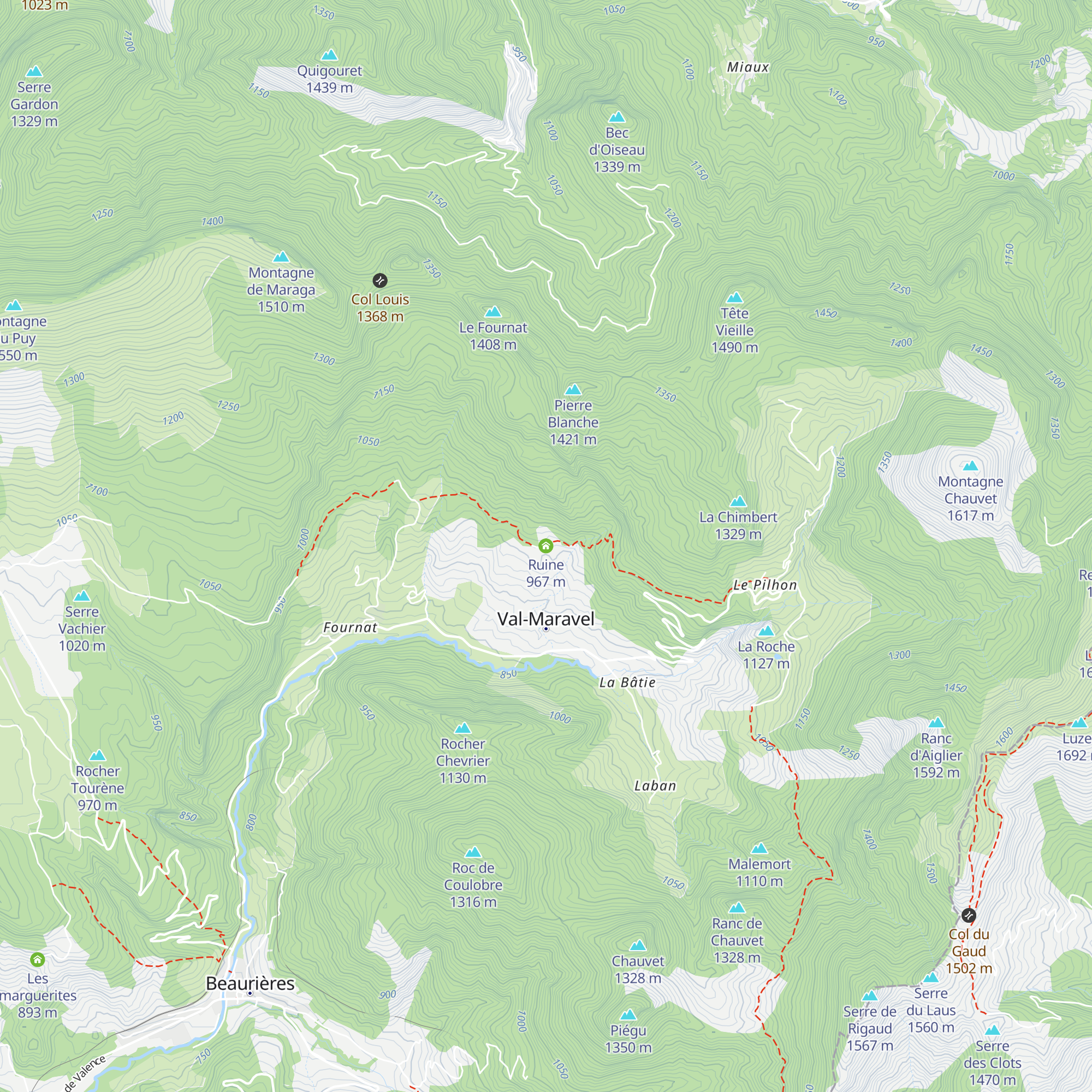 Ruine map