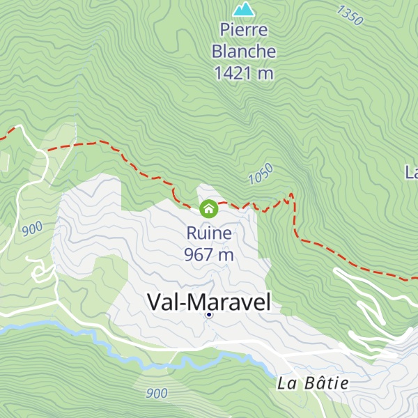 Map of Ruine