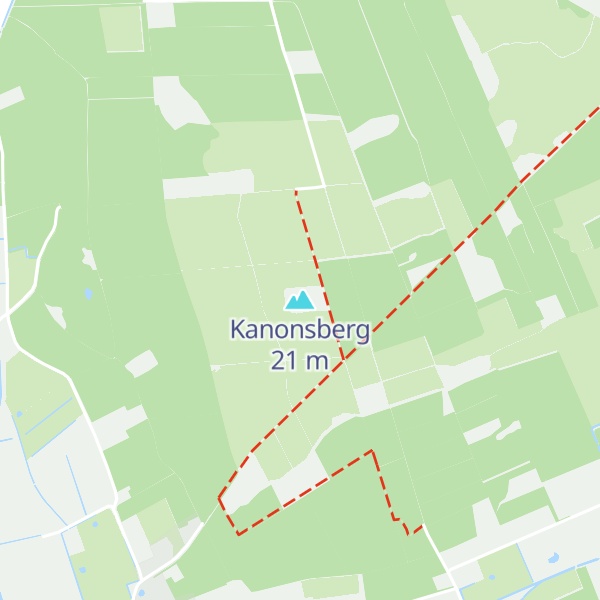 Map of Kanonsberg