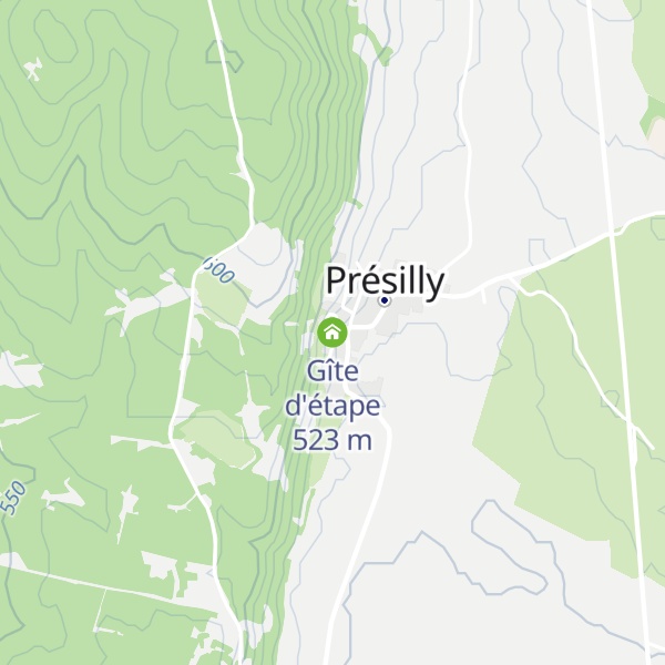 Map of Gîte d'étape