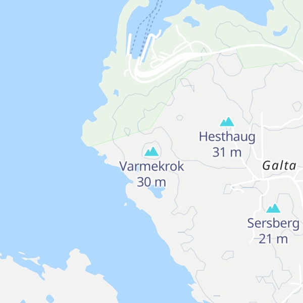 Map of Varmekrok