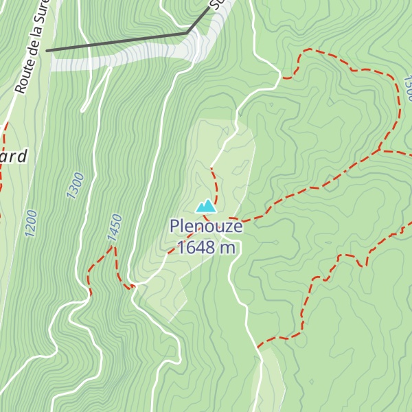 Map of Plenouze