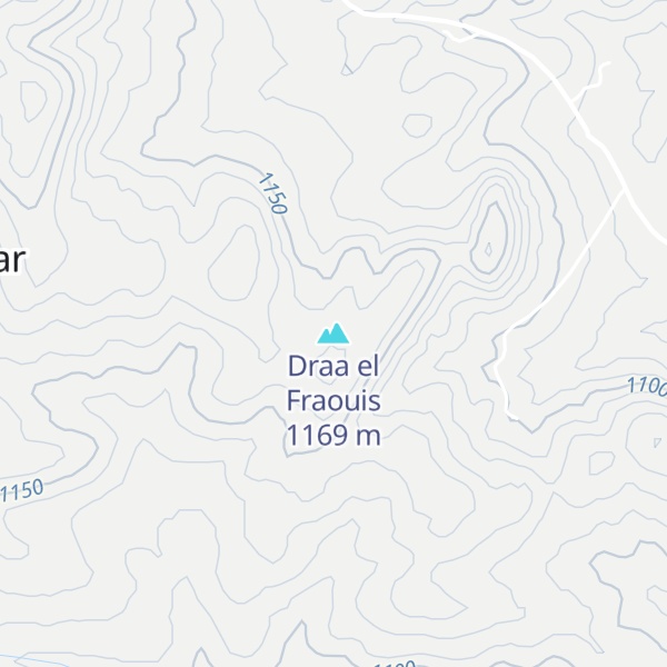 Map of Draa el Fraouis