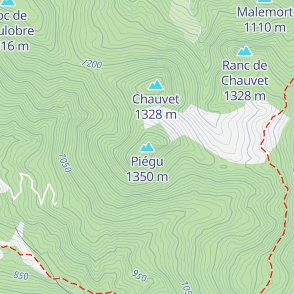 Map of Piégu