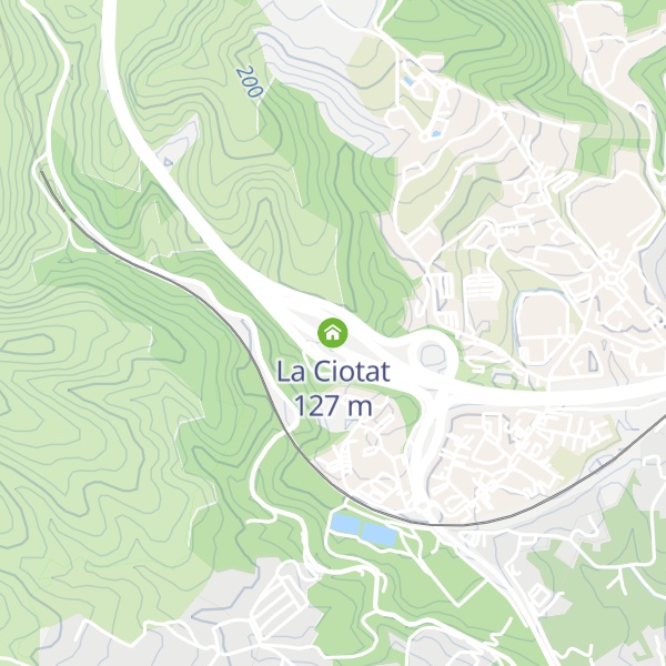 Map of La Ciotat