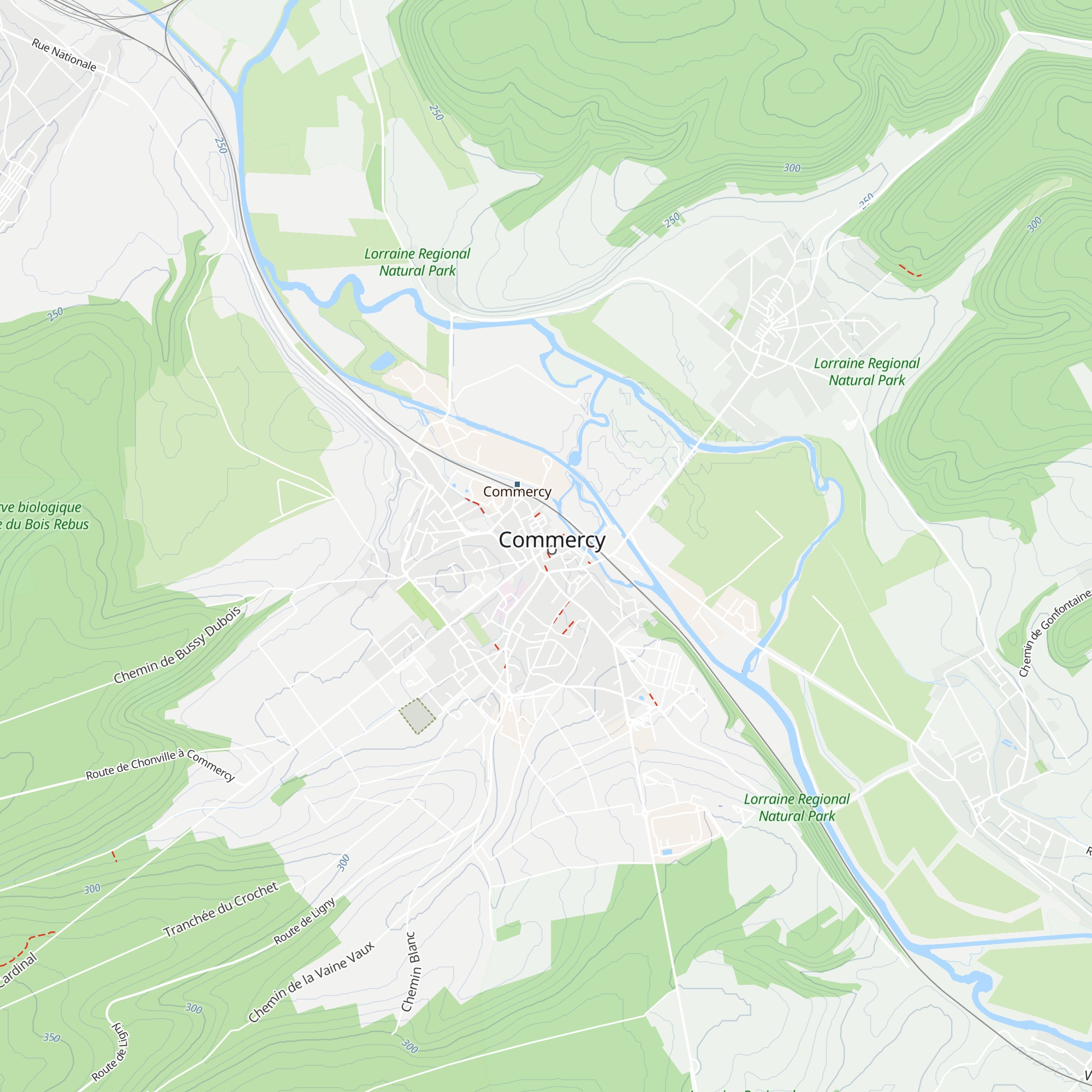 Gîte La Vue de Château map