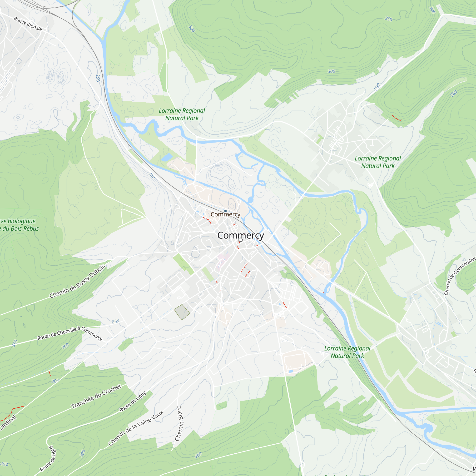 Gîte La Vue de Château map