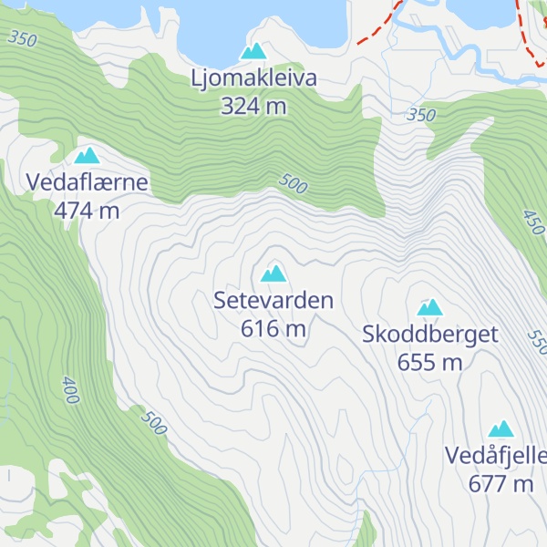 Map of Setevarden