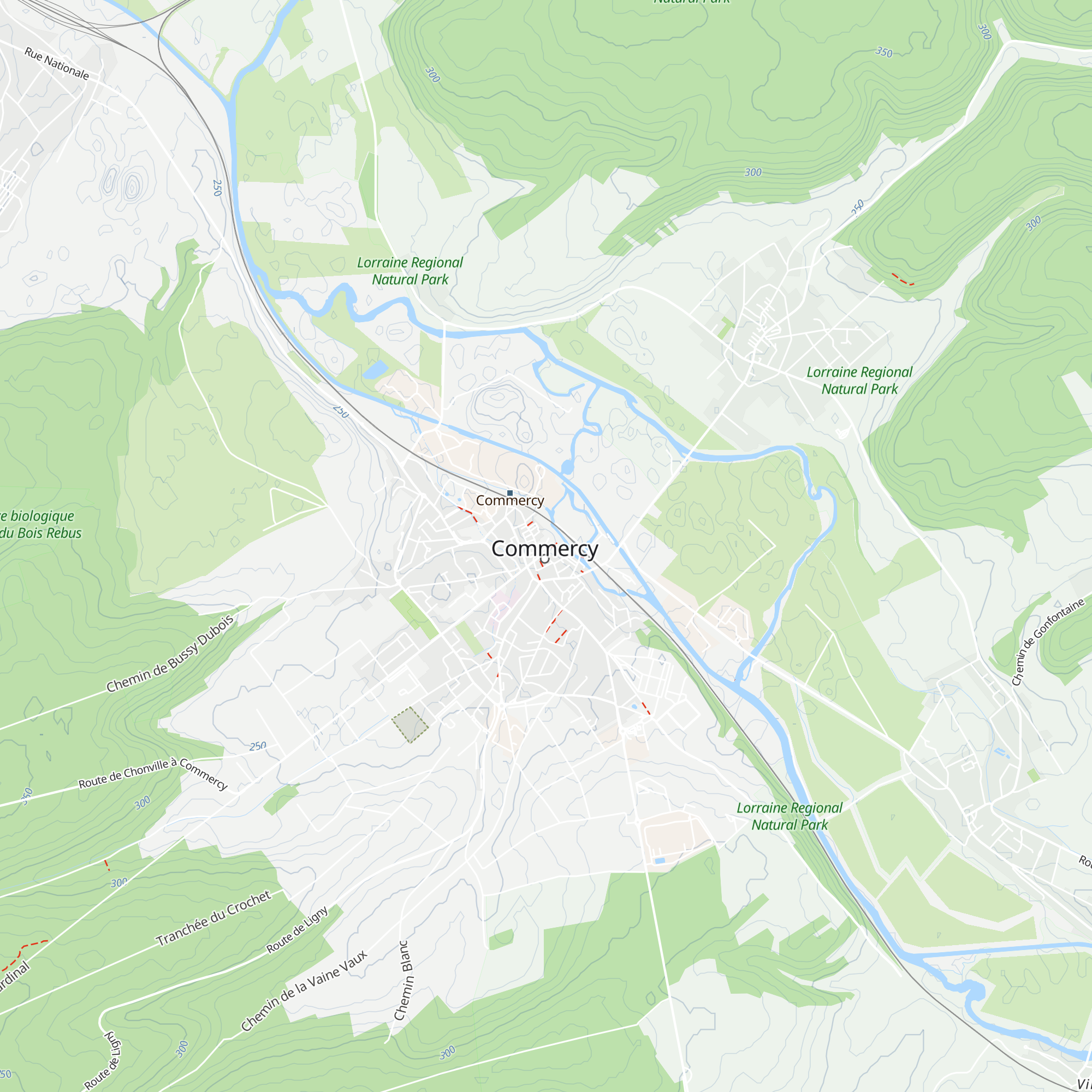 Office du tourisme de Commercy map