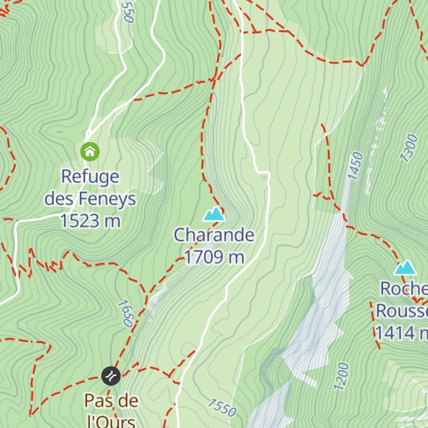 Map of Charande