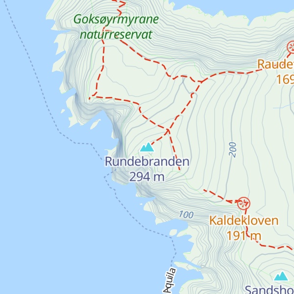 Map of Rundebranden