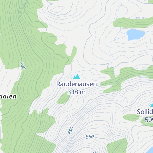 Map of Raudenausen