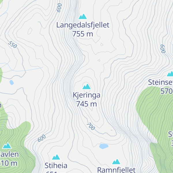 Map of Kjeringa