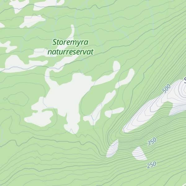 Map of Gaupåsen