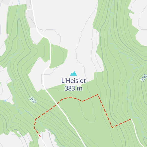 Map of L'Heisiot