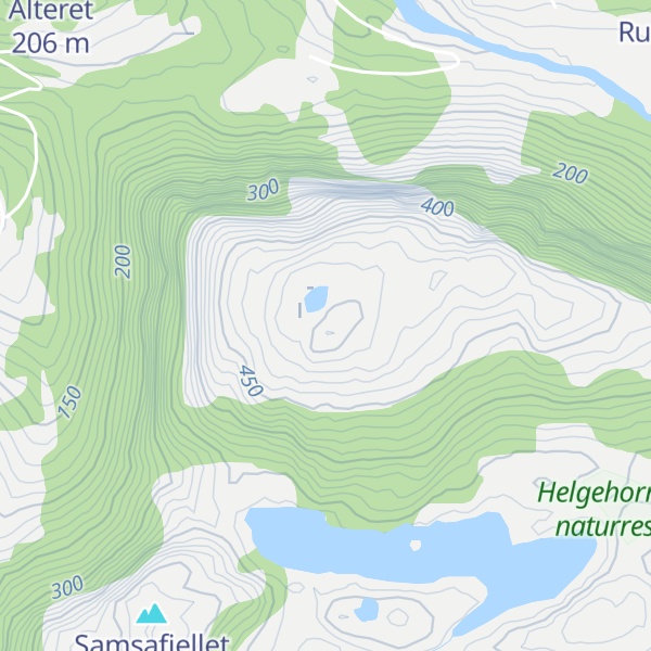 Map of Helgehornet
