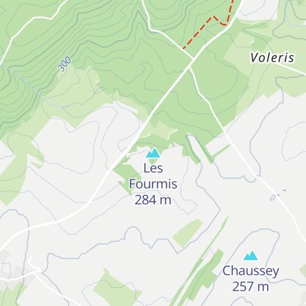 Map of Les Fourmis