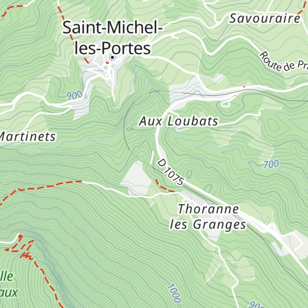Map of Chapelle Saint-Antoine